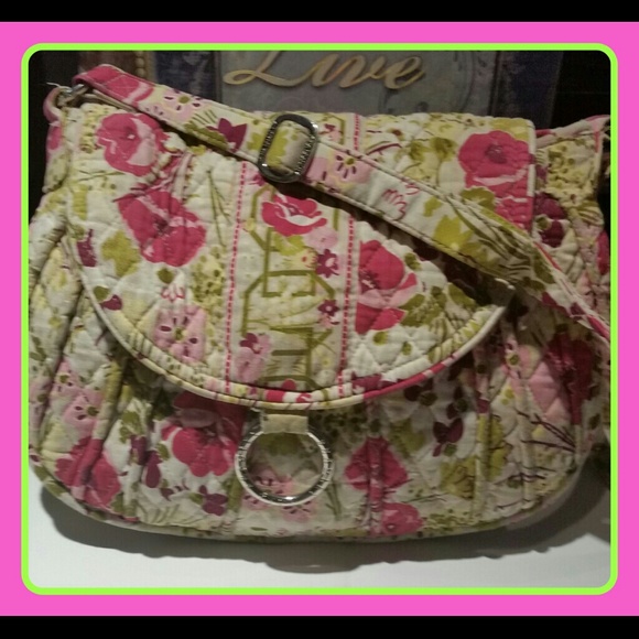 Vera Bradley Handbags - VERA BRADLEY MAKE ME BLUSH" SADDLE UP