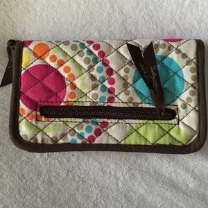 NWOT Thirty-One Polka Dot Wallet