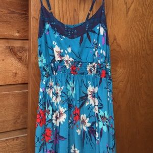 Floral print dress