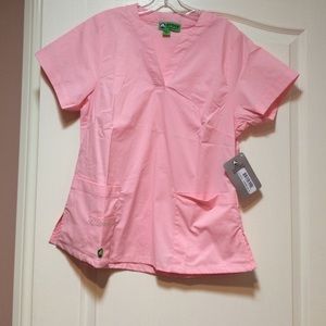 Scrub Crocs Pink Top