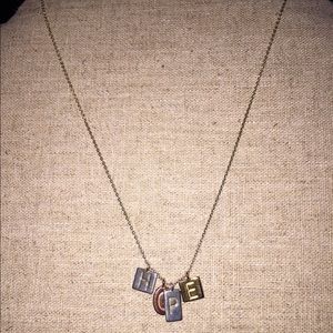 Stella & Dot hope necklace