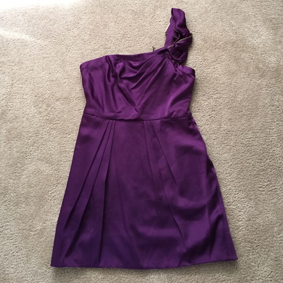 BCBGMaxAzria One Shoulder Dress
