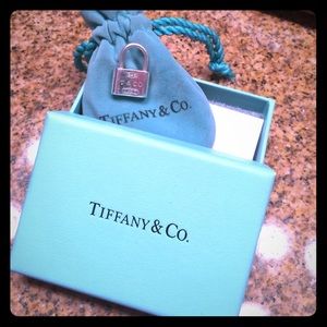 AUTHENTIC TIFFANY & CO 1837 PADLOCK CHARM