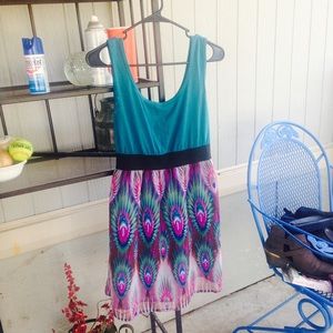 Peacock dresss