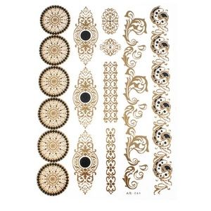 Metallic Temporary Tattoos