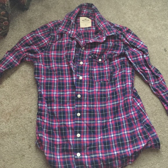 Plaid top