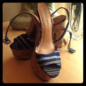 Shoes // cork // heels // sandals