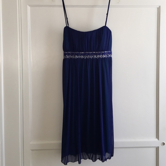 City Triangles Sleeveless Embellished Dress