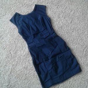 Navy blue dress