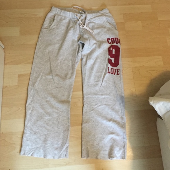 Grey PINK Boyfriend Sweats