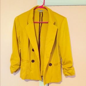 Yellow Blazer