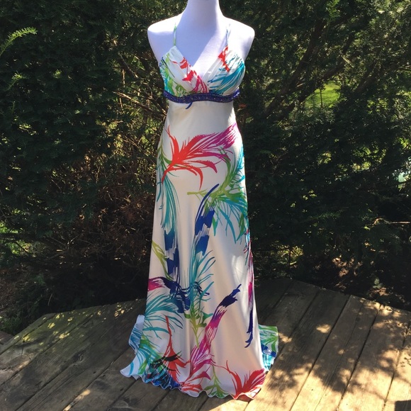 smart tropical dress