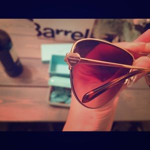 Authentic Tiffany & Co aviator sunglasses