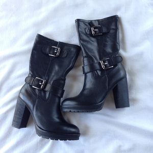 Donald J.Pliner leather boots