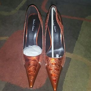 Burnt orange heels/pumps