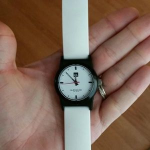 Quicksilver rubber watch