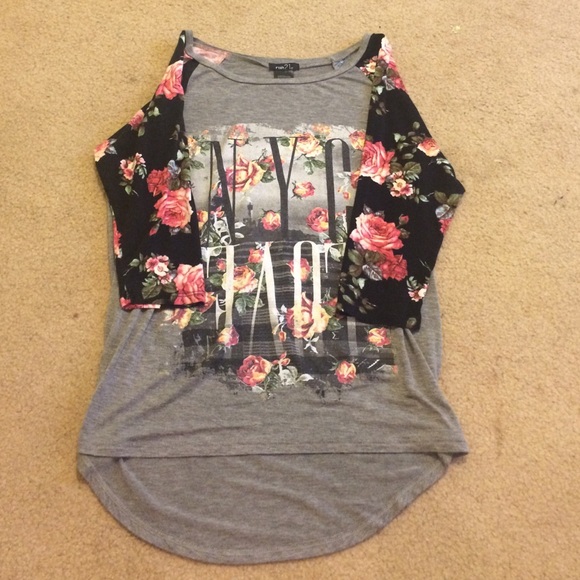 Rue 21 floral top.