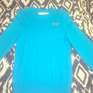 Hollister Light blue men's sweater