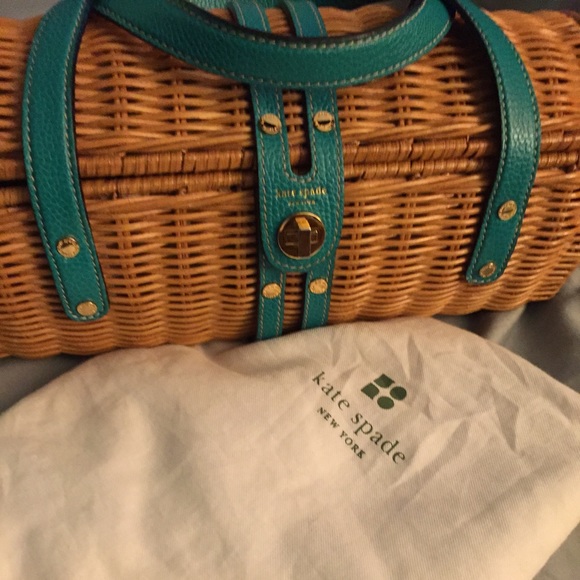 Kate Spade Wicker Basket Purse