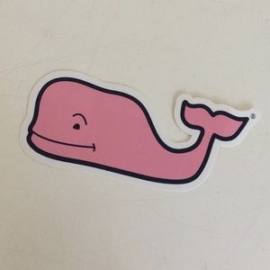 Vineyard vines whale sticker