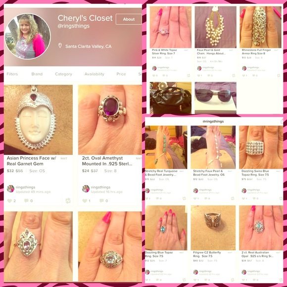 ✨FOLLOW MY MOM ON POSH✨ @ringsthings