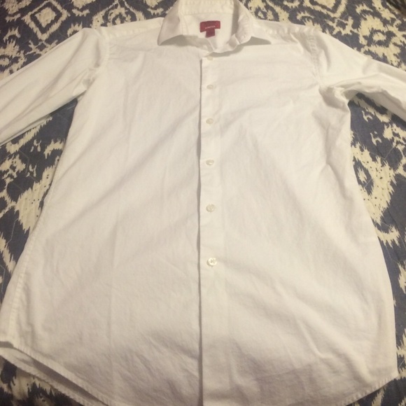 Alfani White button up - Picture 3 of 4