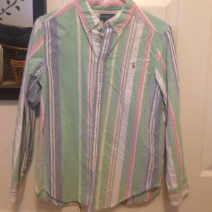 Striped Ralph Lauren long sleeve tshirt