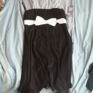 Black and white dress