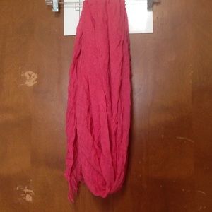 Pink scarf