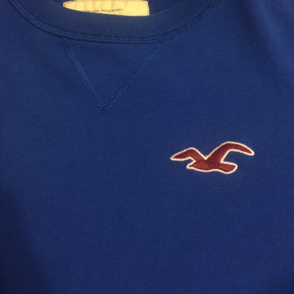 Hollister men's royal blue long sleeve shirt - Picture 2 of 4