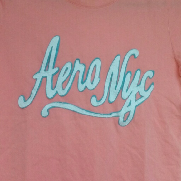 NWT Pink and Blue Aeropostal shirt - Picture 2 of 3