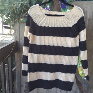 Striped Sweater Dress