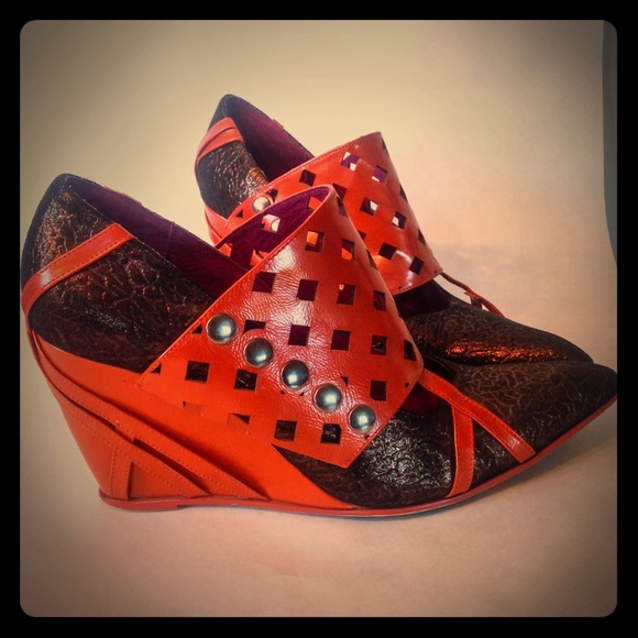 Irregular Choice Lattice Shoes