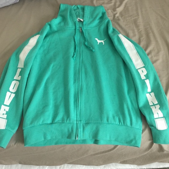 PINK Zip Up Hoodie