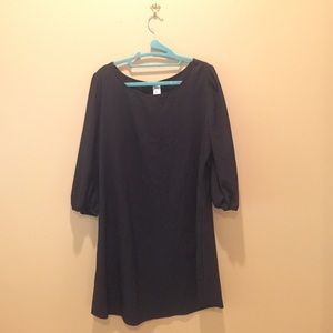 Simple Black Shift Dress