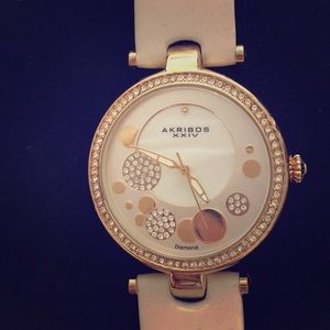 SOLD Akribos XXIV Quartz Analog Water Resistant
