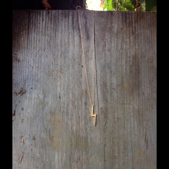 Bolt necklace