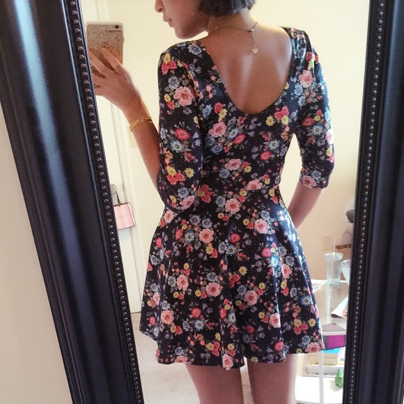 Floral Skater Dress - Picture 4 of 4