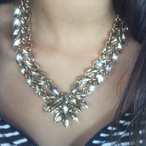 False diamond necklace