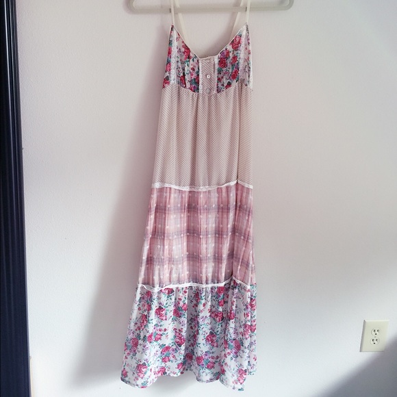 Floral Maxi Dress - Picture 1 of 4