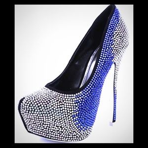 NEW size 10, Alba Rhinestone Platform Pumps