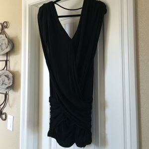 Black cocktail dress.