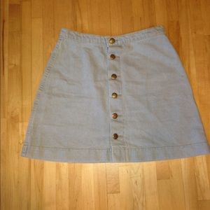 NWOT American Apparel Denim Skirt