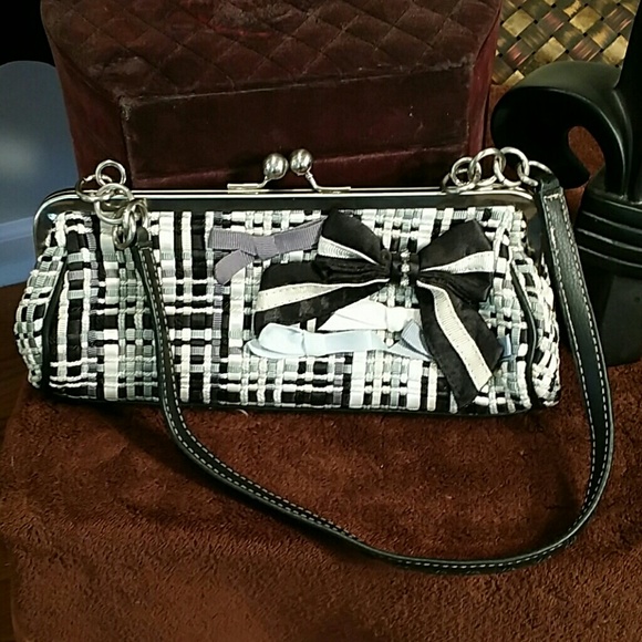 HOST PICK - Small black, grey white The Sak