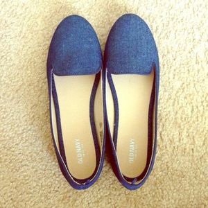 Smoking flat chambray blue