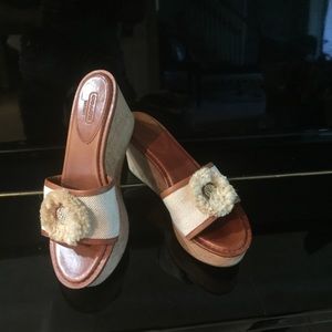 Coach High Wedge Shoes