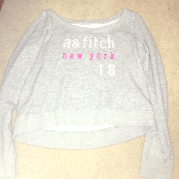 Abercrombie cropped sweater