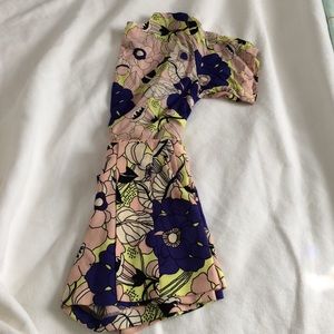 H&M coordinate top and shorts