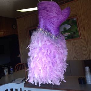Homecoming dress purple lilac