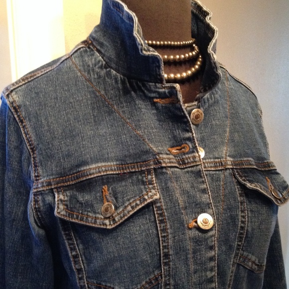 "James Dean" Denim Jean Jacket - Picture 2 of 4